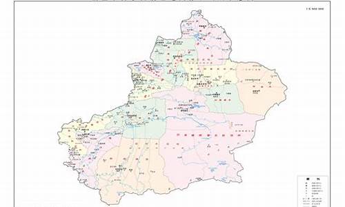 新疆详细地图_新疆详细地图 清晰版