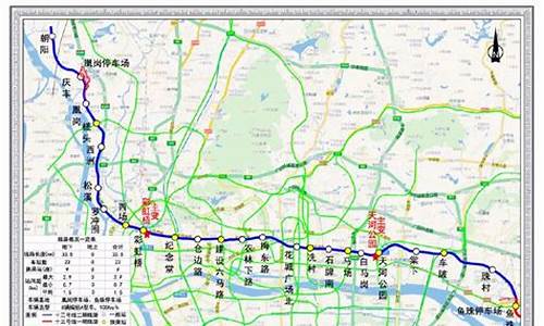 广州地铁13号线线路图_广州地铁13号线线路图二期