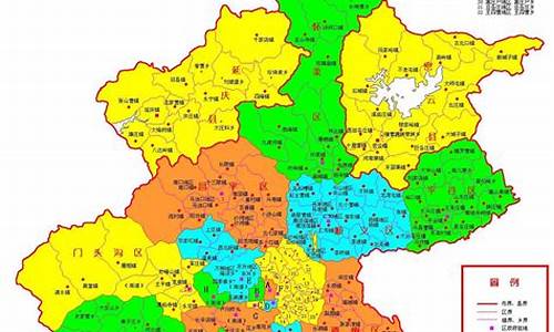 北京地图各区分布图_北京地图各区分布图高清