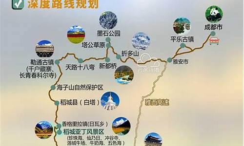 丽江旅游景点路线图_丽江旅游景点路线图片