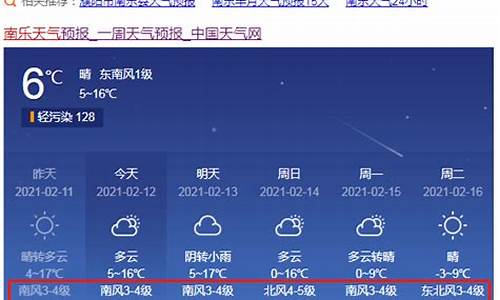 南乐天气预报_南乐天气预报15天