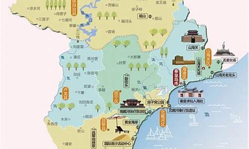 秦皇岛景点地图_秦皇岛景点地图分布