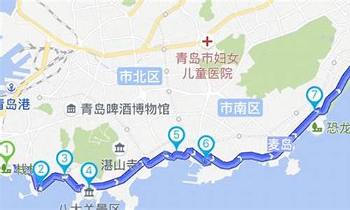 济南到青岛骑行路线_济南到青岛骑行路线图